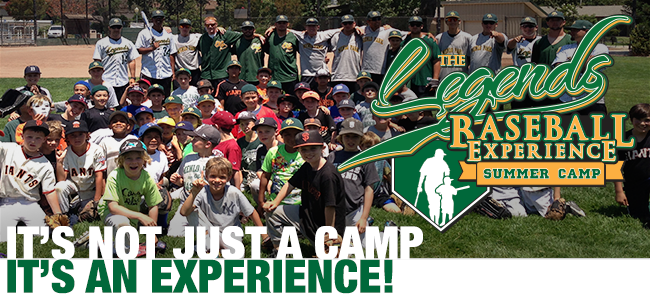 Legends Baseball - the Total Baseball Experience. The most unique and fastest growing Bay Area baseball camp. THE Peninsula baseball camp.