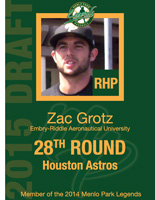 Drafted Player Zac Grotz
