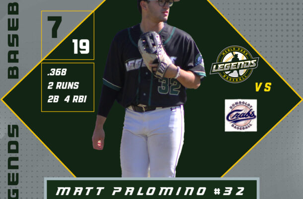 Player of the Week Legends Baseball Matt Palomino